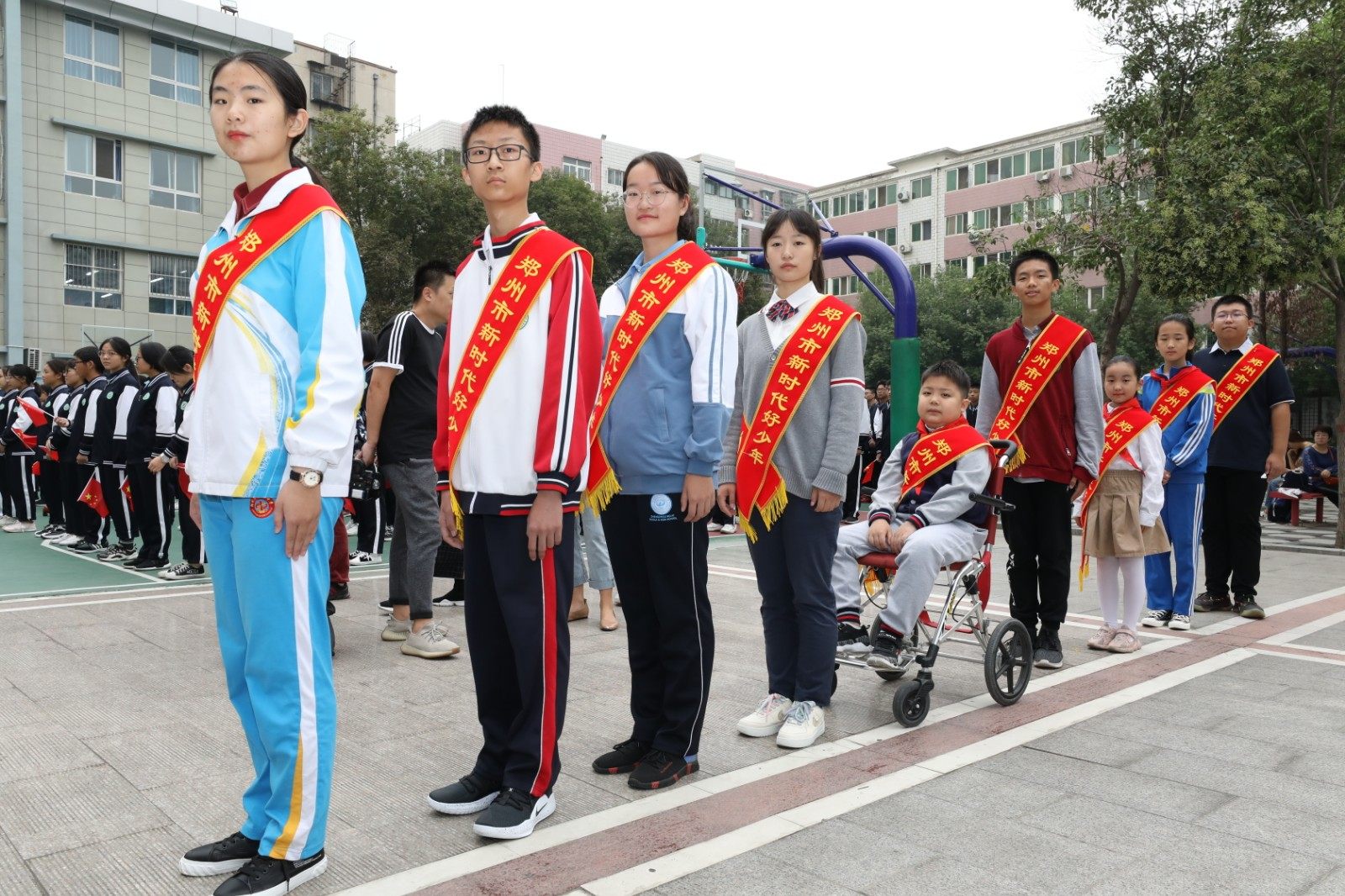 马铭悦来自全国最美家庭的新时代好少年