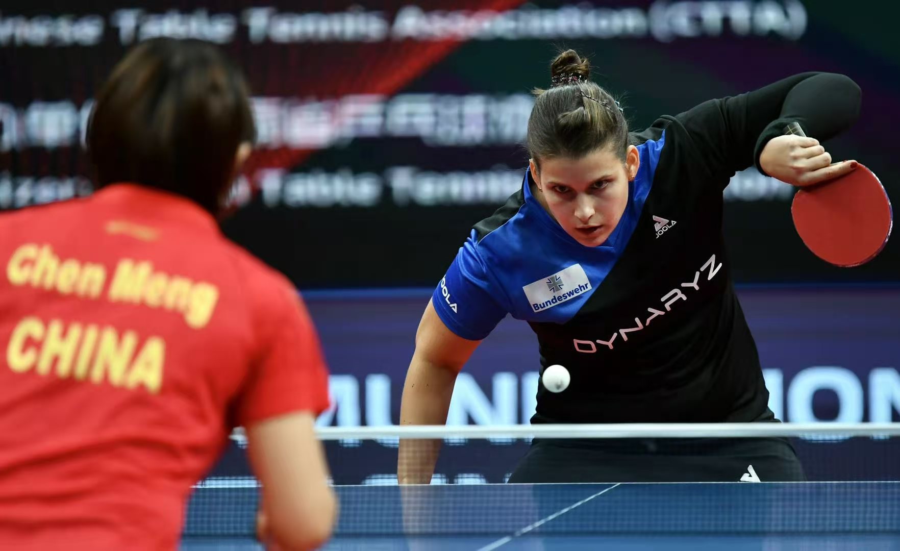 有惊无险!陈梦逆转战胜德国选手挺进四强